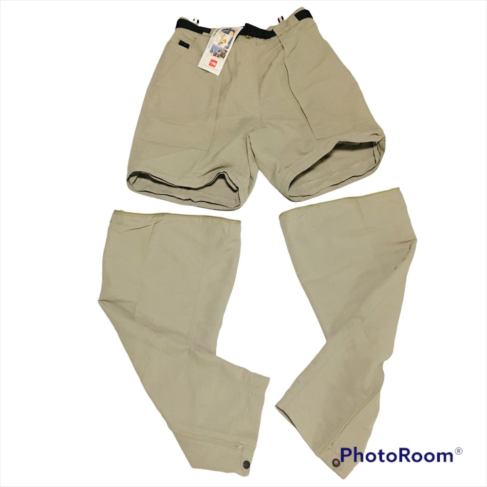 NWT The North Face Zip-Off Convertible Hiking Pants/Shorts Women's Size L NEW